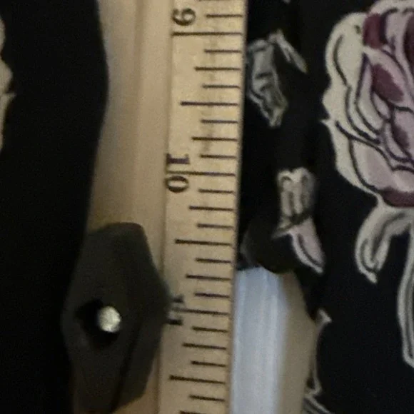 Vintage Victoria's Secret Angels Pajama Pants Size M Black Floral Lounge Preppy - Picture 5 of 12